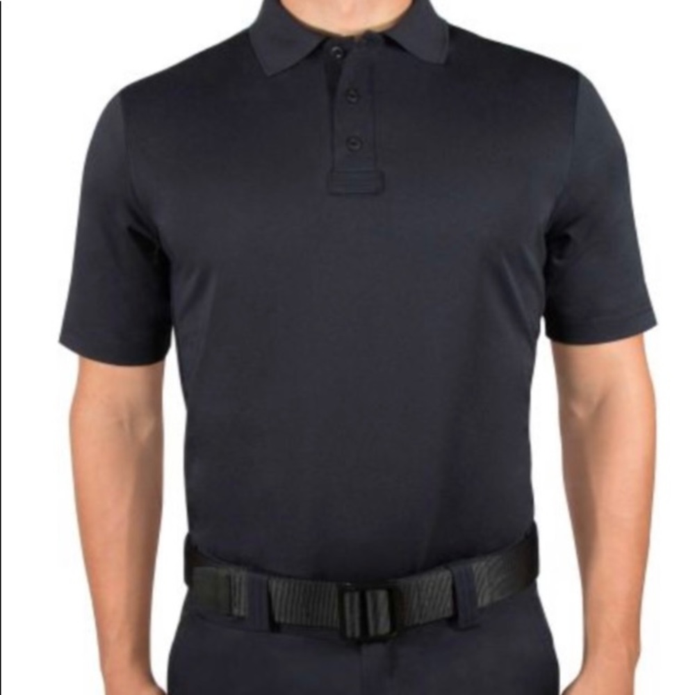 Blauer Performance Pro Polo Mens M Dark Navy Short Sleeve XDRY Shirt Style 8134X